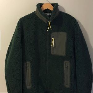NWT Uniqlo x Jw Anderson green fleece, XL